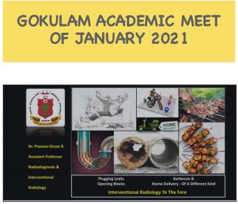 Gokulam Academic Meet of January 2021