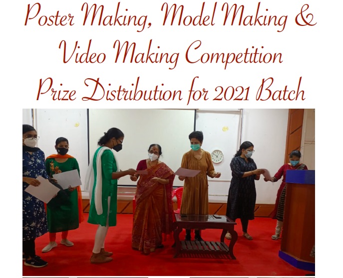 Prize Distribution for 2021 Batch