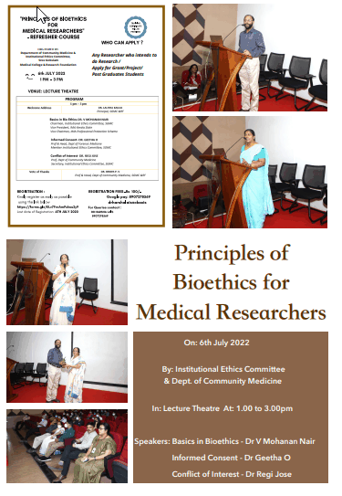 Principles in Bioethics