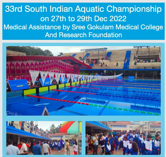 South Indian Aquatic Championship 27th Dec 2022