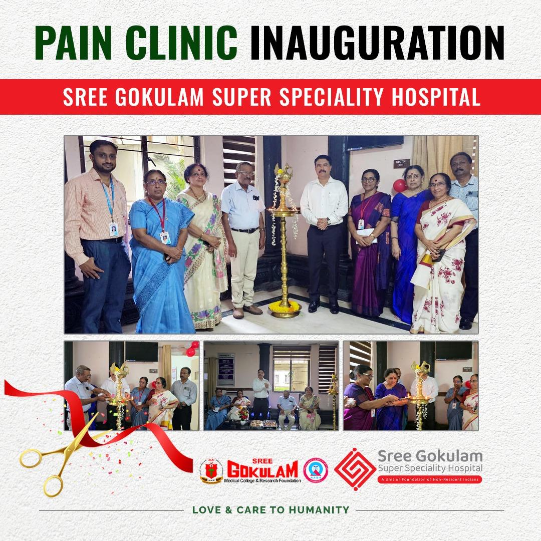 PAIN CLINIC INAUGURATION