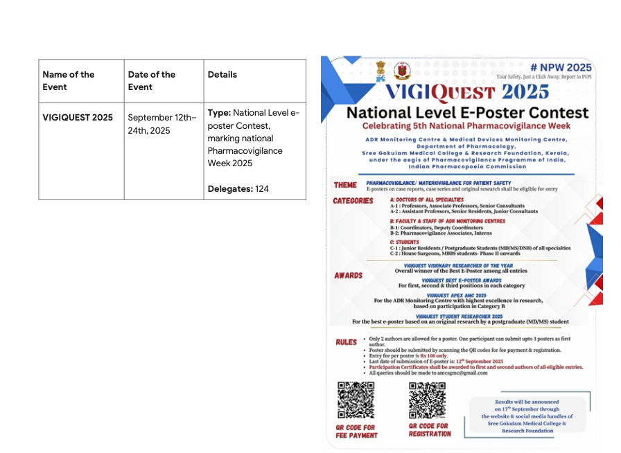 VIGIQUEST September 12th– 24th, 2025